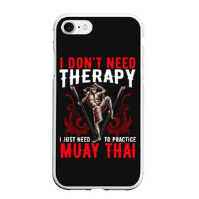 Чехол для iPhone 7/8 матовый с принтом Muay Thai , Силикон | Область печати: задняя сторона чехла, без боковых панелей | fight | muay thai | thai boxing | ufc | бокс | ката | кикбоксин | лаос | лоу кик | муай | мьянма | поединок | таиланд | тай | тайский | таолу