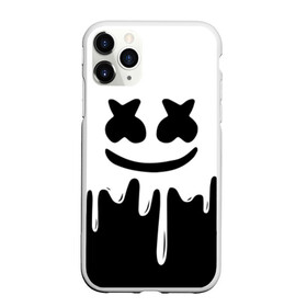 Чехол для iPhone 11 Pro Max матовый с принтом MELLO BLACK x WHITE MARSHMELLO , Силикон |  | colors | dj | marshmello | paints | usa | абстракция | америка | звезда | клубная музыка | космический | краски | маршмелло | музыка | музыкант