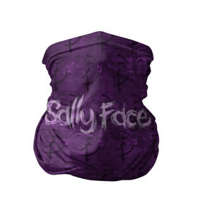 Бандана-труба 3D с принтом Sally Face (Pattern). , 100% полиэстер, ткань с особыми свойствами — Activecool | плотность 150‒180 г/м2; хорошо тянется, но сохраняет форму | 