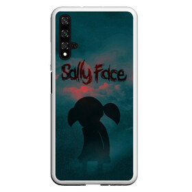 Чехол для Honor 20 с принтом SALLY FACE , Силикон | Область печати: задняя сторона чехла, без боковых панелей | face | game | horror | larry | sally | sally face | sanity s fall | игра | ларри | мальчик с протезом | салли | салли фейс | ужасы