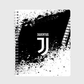 Тетрадь с принтом JUVENTUS , 100% бумага | 48 листов, плотность листов — 60 г/м2, плотность картонной обложки — 250 г/м2. Листы скреплены сбоку удобной пружинной спиралью. Уголки страниц и обложки скругленные. Цвет линий — светло-серый
 | italia | juve | juventus | sport | италия | спорт | спортивная форма | футбол | футбольный | чемпионат | ювентус