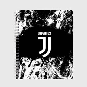 Тетрадь с принтом JUVENTUS , 100% бумага | 48 листов, плотность листов — 60 г/м2, плотность картонной обложки — 250 г/м2. Листы скреплены сбоку удобной пружинной спиралью. Уголки страниц и обложки скругленные. Цвет линий — светло-серый
 | italia | juve | juventus | sport | италия | спорт | спортивная форма | футбол | футбольный | чемпионат | ювентус