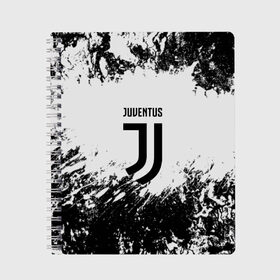 Тетрадь с принтом Juventus , 100% бумага | 48 листов, плотность листов — 60 г/м2, плотность картонной обложки — 250 г/м2. Листы скреплены сбоку удобной пружинной спиралью. Уголки страниц и обложки скругленные. Цвет линий — светло-серый
 | italia | juve | juventus | sport | италия | спорт | спортивная форма | футбол | футбольный | чемпионат | ювентус