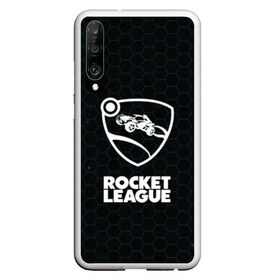 Чехол для Honor P30 с принтом ROCKET LEAGUE , Силикон | Область печати: задняя сторона чехла, без боковых панелей | Тематика изображения на принте: league | rocket | rocket league | rocket trade | лига трейд | рокет лиг | рокет лига | рокет лига вещи | рокет лига гараж. | рокет лига д | рокет лиги | рокет трейд