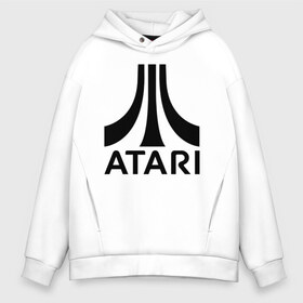 Мужское худи Oversize хлопок с принтом ATARI , френч-терри — 70% хлопок, 30% полиэстер. Мягкий теплый начес внутри —100% хлопок | боковые карманы, эластичные манжеты и нижняя кромка, капюшон на магнитной кнопке | Тематика изображения на принте: atari | company | france | games | logo | videogame | атари | видеоигры | компания | компьютерные игры | лого | франция