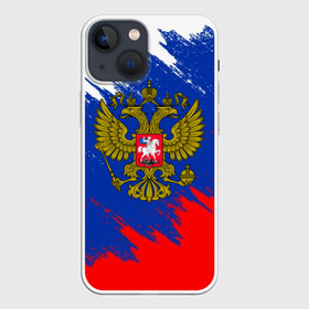 Чехол для iPhone 13 mini с принтом RUSSIA SPORT ,  |  | fc | football | football club | patriot | russia | sport | патриотизм | россия | спорт | спортивные | униформа | фирменные цвета | фк | футбол | футбольный клуб | я русский