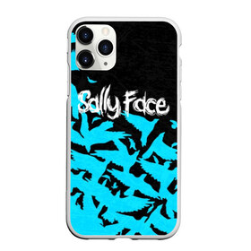 Чехол для iPhone 11 Pro матовый с принтом SALLY FACE , Силикон |  | birds | face | game | horror | larry | sally | sally face | sanity s fall | вороны | игра | ларри | мальчик с протезом | птицы | салли | салли фейс | ужасы