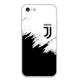 Чехол для iPhone 5/5S матовый с принтом JUVENTUS SPORT , Силикон | Область печати: задняя сторона чехла, без боковых панелей | black and white | cr7 | fc | football | football club | juve | juventus | ronaldo | sport | роналдо | спорт | спортивные | униформа | фирменные цвета | фк | футбол | футбольный клуб | черно белый | ювентус