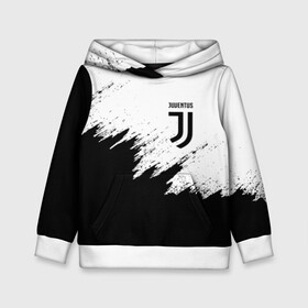 Детская толстовка 3D с принтом JUVENTUS SPORT , 100% полиэстер | двухслойный капюшон со шнурком для регулировки, мягкие манжеты на рукавах и по низу толстовки, спереди карман-кенгуру с мягким внутренним слоем | black and white | cr7 | fc | football | football club | juve | juventus | ronaldo | sport | роналдо | спорт | спортивные | униформа | фирменные цвета | фк | футбол | футбольный клуб | черно белый | ювентус