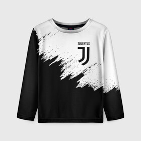 Детский лонгслив 3D с принтом JUVENTUS SPORT , 100% полиэстер | длинные рукава, круглый вырез горловины, полуприлегающий силуэт
 | black and white | cr7 | fc | football | football club | juve | juventus | ronaldo | sport | роналдо | спорт | спортивные | униформа | фирменные цвета | фк | футбол | футбольный клуб | черно белый | ювентус