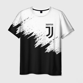 Мужская футболка 3D с принтом JUVENTUS SPORT , 100% полиэфир | прямой крой, круглый вырез горловины, длина до линии бедер | black and white | cr7 | fc | football | football club | juve | juventus | ronaldo | sport | роналдо | спорт | спортивные | униформа | фирменные цвета | фк | футбол | футбольный клуб | черно белый | ювентус