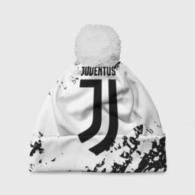 Шапка 3D c помпоном с принтом JUVENTUS , 100% полиэстер | универсальный размер, печать по всей поверхности изделия | cr7 | fc | football | football club | juve | juventus | ronaldo | sport | роналдо | спорт | спортивные | униформа | фирменные цвета | фк | футбол | футбольный клуб | ювентус