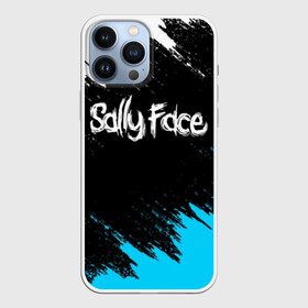 Чехол для iPhone 13 Pro Max с принтом SALLY FACE ,  |  | Тематика изображения на принте: face | game | horror | larry | sally | sally face | sanity s fall | брызги | игра | краски | ларри | мальчик с протезом | салли | салли фейс | ужасы