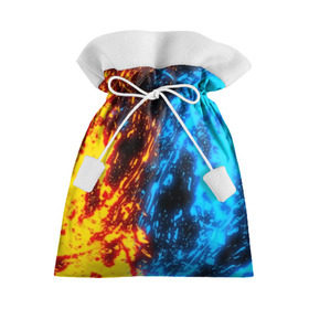Подарочный 3D мешок с принтом БИТВА ОГНЕЙ , 100% полиэстер | Размер: 29*39 см | Тематика изображения на принте: battle | battle fire | bright | fire | heat | light | wildfire | битва | битва огней | искры | огненный | огонь | пламя | пожар