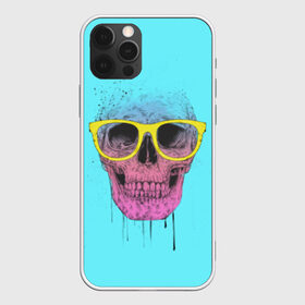 Чехол для iPhone 12 Pro Max с принтом Череп В Очках , Силикон |  | face | paints | skeleton | skull | картинка | картинки | кости | краски | лицо | мода | очки | скелет | тренд | тренды | череп