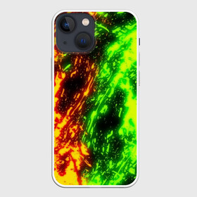 Чехол для iPhone 13 mini с принтом TOXIC FLAME ,  |  | battle | battle fire | bright | fire | flame | heat | light | toxic | toxic flame | wildfire | битва | битва огней | искры | огненный | огонь | пламя | пожар | токсичное пламя