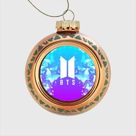 Стеклянный ёлочный шар с принтом BTS BUTTERFLIES , Стекло | Диаметр: 80 мм | bangtan boys | bt21 | bts | bts army | bts stickers | butterflies | j hope | jimin | jin | jungkook | k pop | rap monster | rapmon | suga | v | бабочки | бтс | корея | стикеры bts