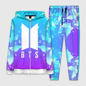 Женский костюм 3D с принтом BTS BUTTERFLIES ,  |  | bangtan boys | bt21 | bts | bts army | bts stickers | butterflies | j hope | jimin | jin | jungkook | k pop | rap monster | rapmon | suga | v | бабочки | бтс | корея | стикеры bts