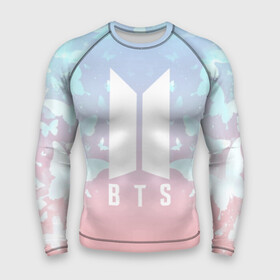 Мужской рашгард 3D с принтом BTS BUTTERFLIES ,  |  | Тематика изображения на принте: bangtan boys | bt21 | bts | bts army | bts stickers | butterflies | j hope | jimin | jin | jungkook | k pop | rap monster | rapmon | suga | v | бабочки | бтс | корея | стикеры bts