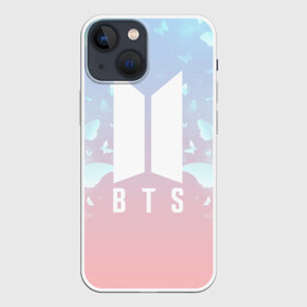 Чехол для iPhone 13 mini с принтом BTS BUTTERFLIES ,  |  | bangtan boys | bt21 | bts | bts army | bts stickers | butterflies | j hope | jimin | jin | jungkook | k pop | rap monster | rapmon | suga | v | бабочки | бтс | корея | стикеры bts