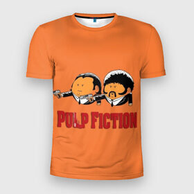 Мужская футболка 3D спортивная с принтом Pulp Fiction - Art 2 , 100% полиэстер с улучшенными характеристиками | приталенный силуэт, круглая горловина, широкие плечи, сужается к линии бедра | Тематика изображения на принте: art | film | movie | pulp fiction | tarantino | кино | криминальное чтиво | приколы | тарантино | фильмы