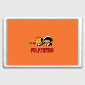 Магнит 45*70 с принтом Pulp Fiction - Art 2 , Пластик | Размер: 78*52 мм; Размер печати: 70*45 | Тематика изображения на принте: art | film | movie | pulp fiction | tarantino | кино | криминальное чтиво | приколы | тарантино | фильмы