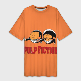 Платье-футболка 3D с принтом Pulp Fiction   Art 2 ,  |  | art | film | movie | pulp fiction | tarantino | кино | криминальное чтиво | приколы | тарантино | фильмы