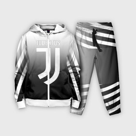 Детский костюм 3D с принтом JUVENTUS ,  |  | cr7 | fc | football | football club | juve | juventus | ronaldo | sport | роналдо | спорт | спортивные | униформа | фирменные цвета | фк | футбол | футбольный клуб | ювентус