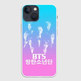 Чехол для iPhone 13 mini с принтом BTS | БТС | BANGTAN BOYS ,  |  | bangtan boys | bt21 | bts | bts army | bts stickers | j hope | jimin | jin | jungkook | k pop | rap monster | rapmon | suga | v | бтс | корея | стикеры bts