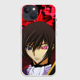 Чехол для iPhone 13 с принтом GODE GEASS  textured ,  |  | Тематика изображения на принте: абстракция | аниме | код гиас | лелуш британский | лелуш ламберг | лелуш ламперуж | текстура