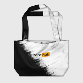 Пляжная сумка 3D с принтом Pornhub , 100% полиэстер | застегивается на металлическую кнопку; внутренний карман застегивается на молнию. Стенки укреплены специальным мягким материалом, чтобы защитить содержимое от несильных ударов
 | brazzers | браззерс