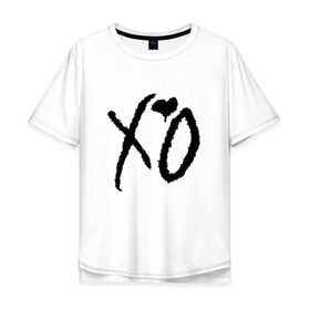 Мужская футболка хлопок Oversize с принтом XO CLASSIC , 100% хлопок | свободный крой, круглый ворот, “спинка” длиннее передней части | 