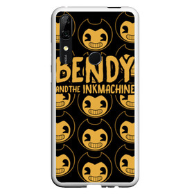 Чехол для Honor P Smart Z с принтом Bendy And The Ink Machine (35) , Силикон | Область печати: задняя сторона чехла, без боковых панелей | bendy | bendy and the ink machine | devil | game | horror | ink | mask | бенди | бенди и чернильная машина | краска | чернила