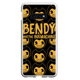 Чехол для Samsung S10E с принтом Bendy And The Ink Machine (35) , Силикон | Область печати: задняя сторона чехла, без боковых панелей | bendy | bendy and the ink machine | devil | game | horror | ink | mask | бенди | бенди и чернильная машина | краска | чернила