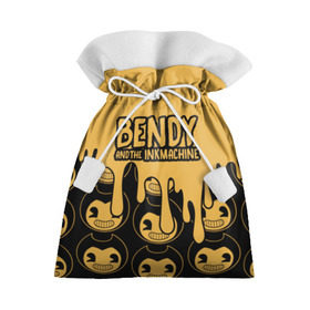 Подарочный 3D мешок с принтом Bendy And The Ink Machine (36) , 100% полиэстер | Размер: 29*39 см | Тематика изображения на принте: bendy | bendy and the ink machine | devil | game | horror | ink | mask | бенди | бенди и чернильная машина | краска | чернила