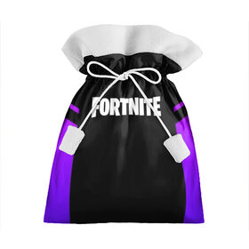 Подарочный 3D мешок с принтом FORTNITE SEASON 9 , 100% полиэстер | Размер: 29*39 см | Тематика изображения на принте: 2019 | armor | armour | cybersport | esport | fortnite | game | logo | season 9 | броня | игра | киберспорт | сезон 9 | фиолетовый | фортнайт