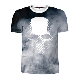 Мужская футболка 3D спортивная с принтом  GHOST RECON  , 100% полиэстер с улучшенными характеристиками | приталенный силуэт, круглая горловина, широкие плечи, сужается к линии бедра | breakpoint | ghost recon | ghost recon breakpoint | logo | mask | skell technology | tom clancys | tom clancys ghost recon breakpoint | wildlands | лого | маска