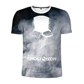 Мужская футболка 3D спортивная с принтом GHOST RECON , 100% полиэстер с улучшенными характеристиками | приталенный силуэт, круглая горловина, широкие плечи, сужается к линии бедра | bones | breakpoint | ghost | ghost recon | ghost recon breakpoint | logo | mask | skell technology | skull | tom clancys | tom clancys ghost recon breakpoint | wildlands | лого | маска | призрак | череп
