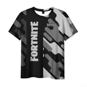 Мужская футболка 3D с принтом Fortnite Battle Royale , 100% полиэфир | прямой крой, круглый вырез горловины, длина до линии бедер | Тематика изображения на принте: battle | fortnite | royale | save | the | world | битва | борьба | зомби | королевская | оружие | скины | стратегия | фортнайт