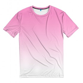 Мужская футболка 3D с принтом Фэйд , 100% полиэфир | прямой крой, круглый вырез горловины, длина до линии бедер | casual | fade | minimalism | градиент | кэжуал | кэжуал стиль | минимализм | простота