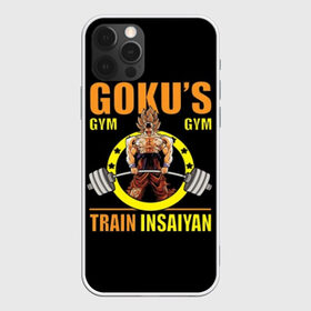 Чехол для iPhone 12 Pro Max с принтом GOKU GYM , Силикон |  | bodybuilding | diet | exercise | fitness | gym | heath | motivation | muscle | phil | training | workout | бодибилдинг | мотивация | спорт | трансформация | фитнес | эстетичный