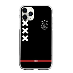 Чехол для iPhone 11 Pro Max матовый с принтом Ajax Amsterdam , Силикон |  | Тематика изображения на принте: ajax | амстердам | аякс | футбол