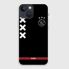 Чехол для iPhone 13 mini с принтом Ajax Amsterdam ,  |  | ajax | амстердам | аякс | футбол