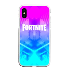 Чехол для iPhone XS Max матовый с принтом FORTNITE , Силикон | Область печати: задняя сторона чехла, без боковых панелей | 2019 | armor | armour | cybersport | esport | fortnite | game | logo | season 9 | броня | игра | киберспорт | сезон 9 | фиолетовый | фортнайт