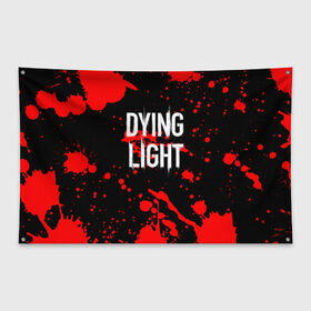 Флаг-баннер с принтом Dying Light (1) , 100% полиэстер | размер 67 х 109 см, плотность ткани — 95 г/м2; по краям флага есть четыре люверса для крепления | dead | dying | dying light | game | light | zombi | дай лайт | зомби | игра