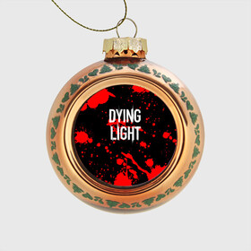 Стеклянный ёлочный шар с принтом Dying Light (1) , Стекло | Диаметр: 80 мм | dead | dying | dying light | game | light | zombi | дай лайт | зомби | игра