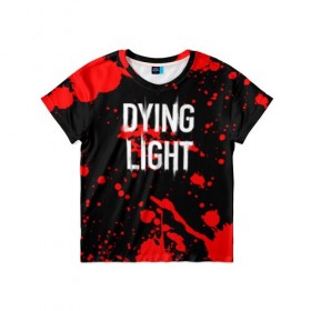 Детская футболка 3D с принтом Dying Light (1) , 100% гипоаллергенный полиэфир | прямой крой, круглый вырез горловины, длина до линии бедер, чуть спущенное плечо, ткань немного тянется | dead | dying | dying light | game | light | zombi | дай лайт | зомби | игра