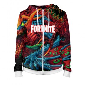 Женская толстовка 3D на молнии с принтом FORTNITE HYPERBEAST , 100% полиэстер | длина до линии бедра, манжеты и пояс оформлены мягкой тканевой резинкой, двухслойный капюшон со шнурком для регулировки, спереди молния, по бокам два кармана | battle royale | fortnite | fortnite battle royale | futuresynth | game | outrun | retrowave | synth | synthwave | игры | ретровейв | синтвейв | фортнайт