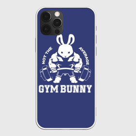 Чехол для iPhone 12 Pro с принтом GYM BUNNY , силикон | область печати: задняя сторона чехла, без боковых панелей | bodybuilding | diet | exercise | fitness | gym | heath | motivation | muscle | phil | training | workout | бодибилдинг | мотивация | спорт | трансформация | фитнес | эстетичный