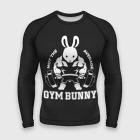 Мужской рашгард 3D с принтом GYM BUNNY ,  |  | Тематика изображения на принте: bodybuilding | diet | exercise | fitness | gym | heath | motivation | muscle | phil | training | workout | бодибилдинг | мотивация | спорт | трансформация | фитнес | эстетичный